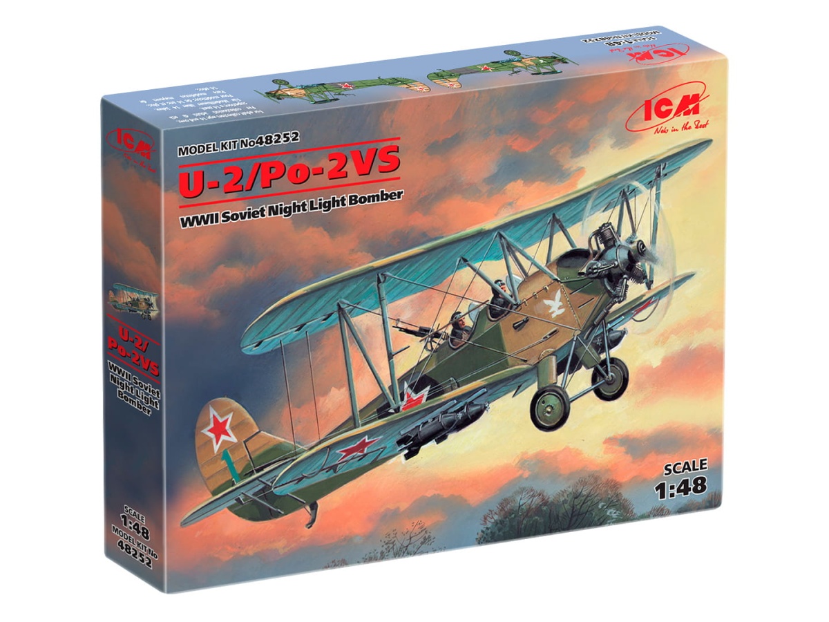 Zdjęcie dodatkowe produktu U-2/Po-2VS 1:48 ICM 48252