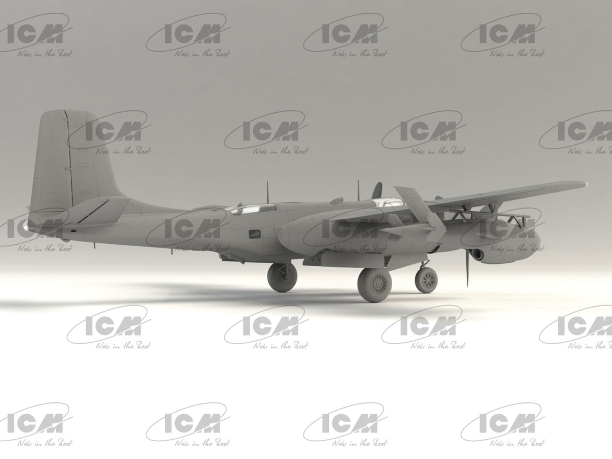 Zdjęcie dodatkowe produktu Jig Dog JD-1D Invader with KDA-1 drone 1:48 ICM 48289