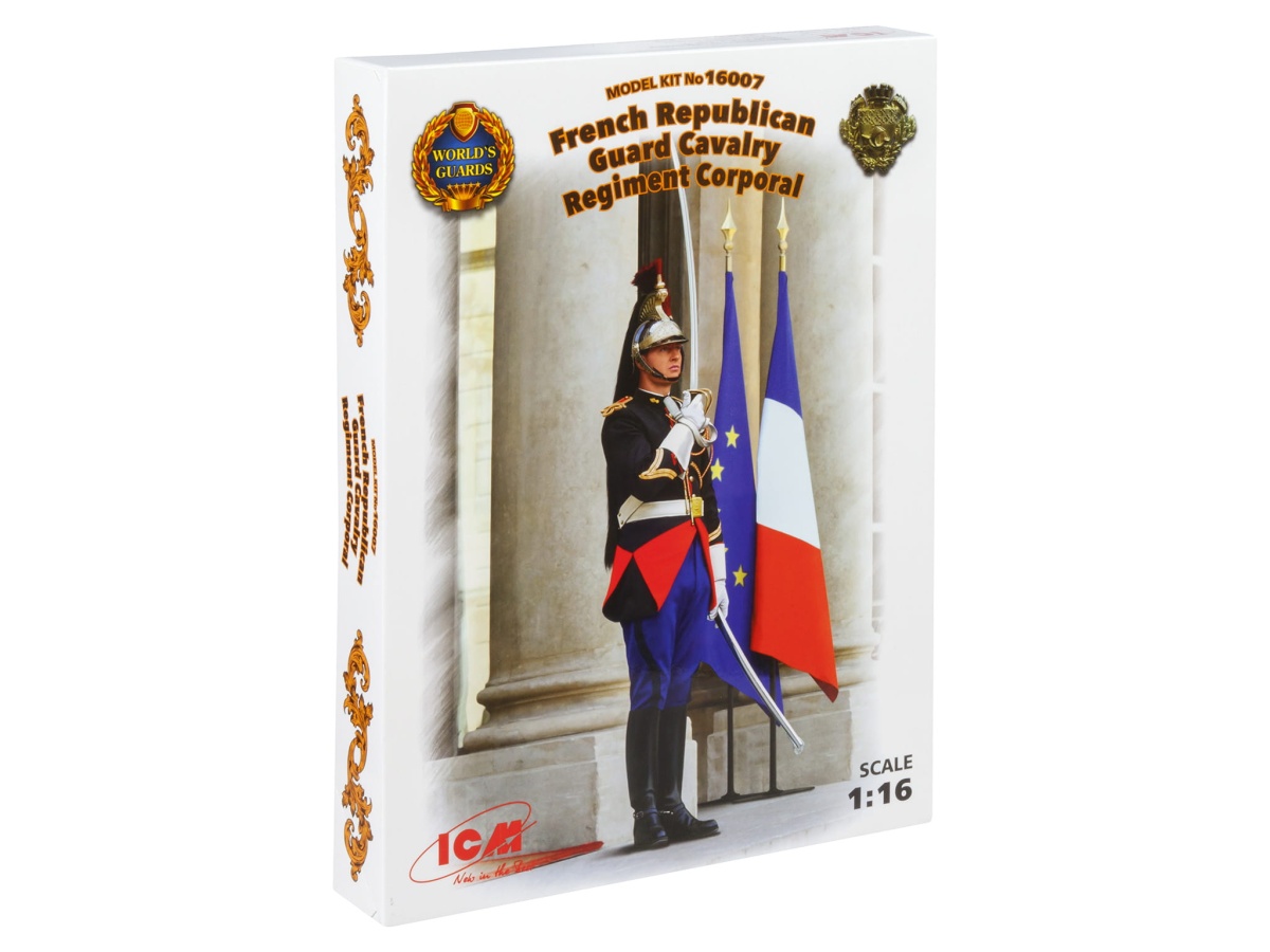 Zdjęcie dodatkowe produktu French Republican Guard Cavalry Regiment Corporal 1:16 ICM 16007