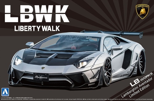 Lamborghini Aventador LB-WORKS Limited Edition Ver.1 1:24 Aoshima 05993