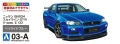 Zdjęcie dodatkowe produktu Nissan Skyline R34 GT-R V-spec II BNR34 Pre-painted 1:24 Aoshima 06557