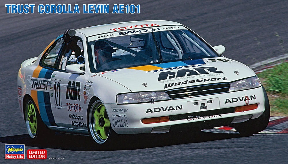 Zdjęcie główne produktu Toyota Corolla Levin AE101 Trust 1:24 Hasegawa 20463