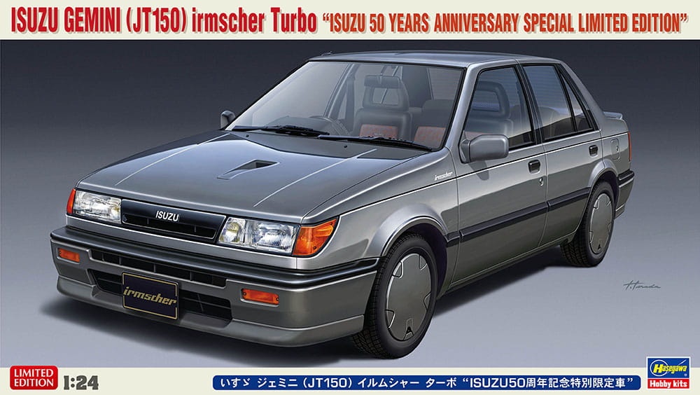 Zdjęcie główne produktu Isuzu Gemini (JT150) Irmscher Turbo 1:24 Hasegawa 20586