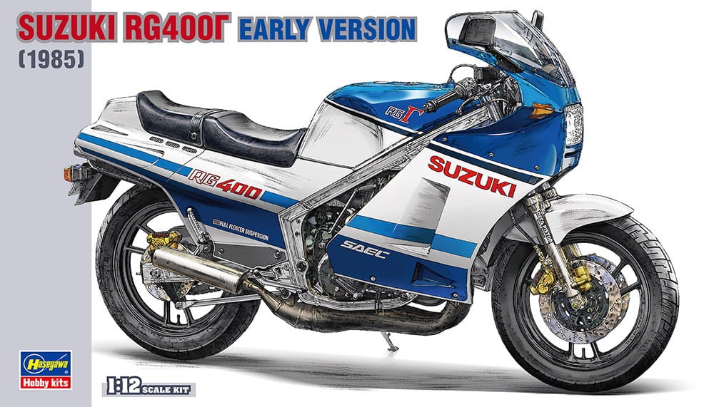 Zdjęcie główne produktu Suzuki RG400 Gamma Early Version (1985) 1:12 Hasegawa BK9