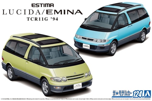 Toyota TCR11G Estima Lucida/Emina `94 1:24 Aoshima 06135