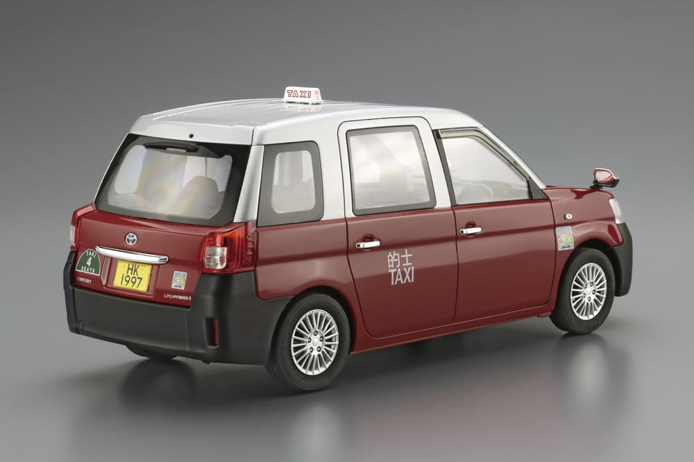 Zdjęcie dodatkowe produktu Toyota NTP10R Comfort Hybrid Taxi '18 Hong Kong Taxi Aoshima 06223