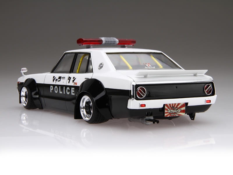 Zdjęcie dodatkowe produktu Nissan LB-Works Ken Mary 4dr Patrol Car 1:24 Aoshima 01068