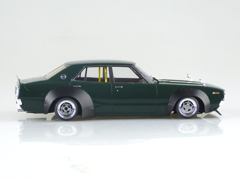Zdjęcie dodatkowe produktu Nissan LB-Works Ken and Mary 4dr 2015 Ver 1:24 Aoshima 05127