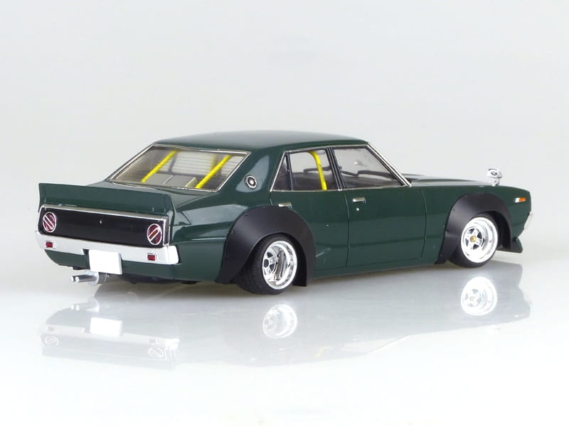 Zdjęcie dodatkowe produktu Nissan LB-Works Ken and Mary 4dr 2015 Ver 1:24 Aoshima 05127