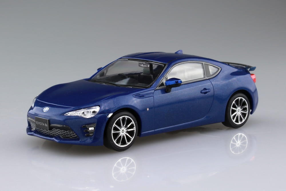 Zdjęcie dodatkowe produktu Toyota 86 (Azurite Blue) SNAP KIT 1:32 Aoshima 05598
