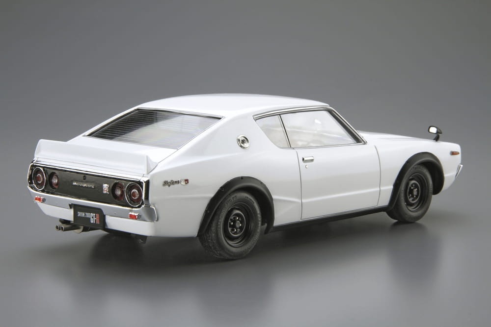 Zdjęcie dodatkowe produktu Nissan KPGC110 Skyline HT2000GT-R '73 1:24 Aoshima 05951
