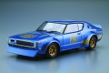 Zdjęcie dodatkowe produktu Nissan KPGC110 Skyline2000GT-R Racing 73 1:24 Aoshima 06104