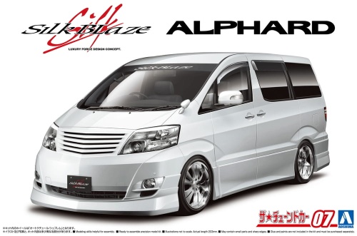 Toyota Silk Blaze MNH/ANH10/15W Alphard \'05 1:24 Aoshima 05873