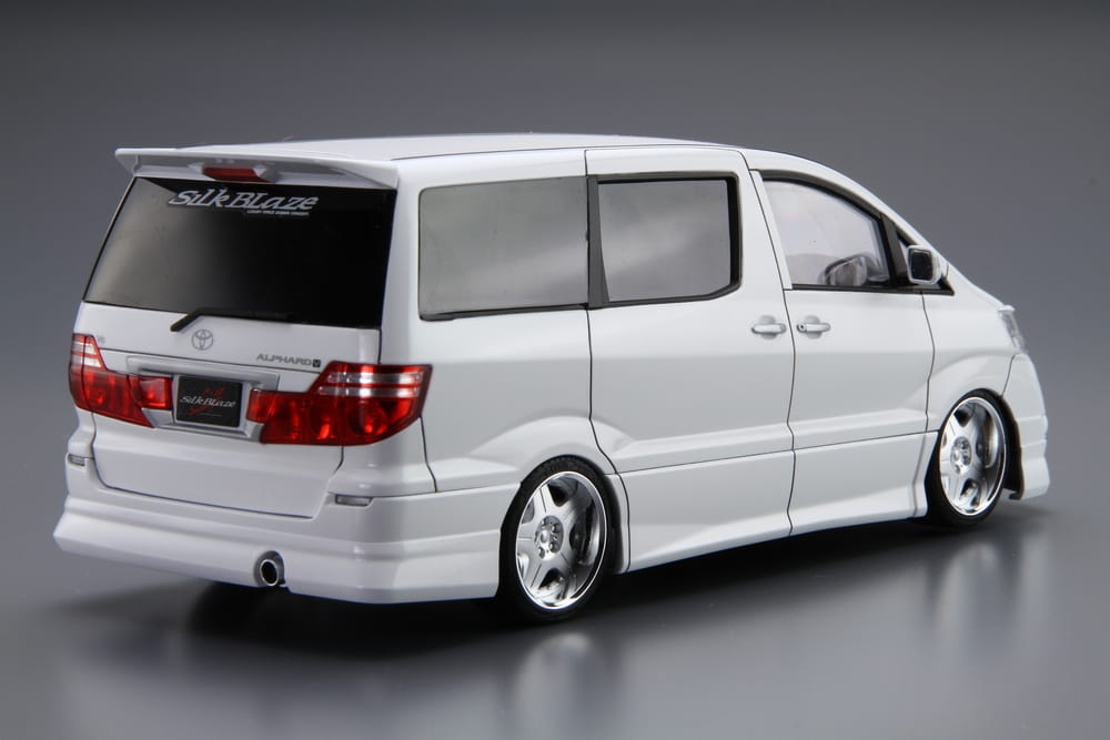 Zdjęcie dodatkowe produktu Toyota Silk Blaze MNH/ANH10/15W Alphard '05 1:24 Aoshima 05873