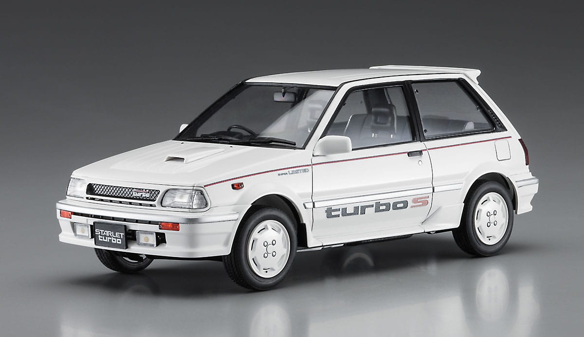 Zdjęcie dodatkowe produktu Toyota Starlet EP71 Turbo-S 1:24 Hasegawa 20508