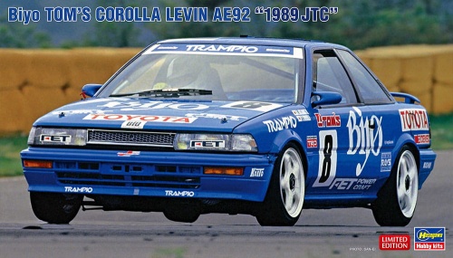 Toyota Biyo Toms Corolla Levin AE92 1:24 Hasegawa 20579