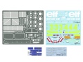 Zdjęcie dodatkowe produktu Tyrrell P34 Six Wheeler (w/Etching Parts) 1:12 Tamiya 12036