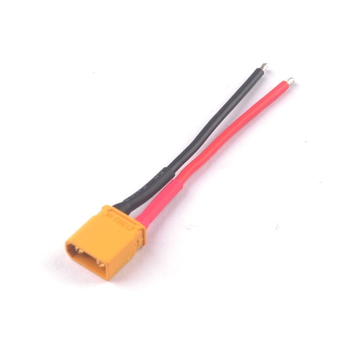 XT30 male socket with 10cm wire