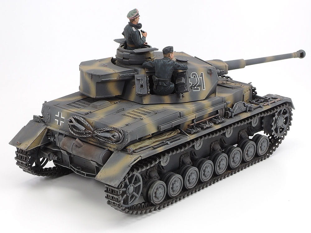 Zdjęcie dodatkowe produktu Panzerkampfwagen IV Ausf G. Early and Motorcycle Eastern Front 1:35 Tamiya 25209