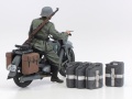 Zdjęcie dodatkowe produktu Panzerkampfwagen IV Ausf G. Early and Motorcycle Eastern Front 1:35 Tamiya 25209