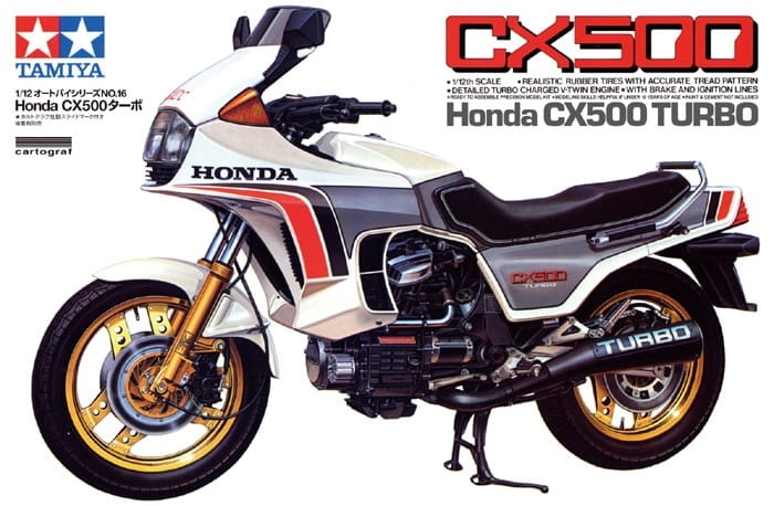 Zdjęcie główne produktu Honda CX500 Turbo 1:12 Tamiya 14016