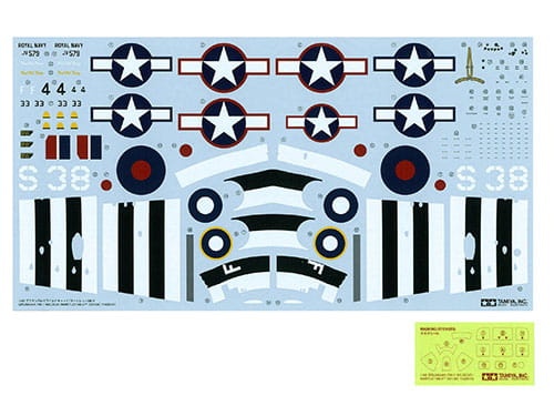 Zdjęcie dodatkowe produktu Grumman FM-1 Wildcat/Martlet Mk.V 1:48 Tamiya 61126