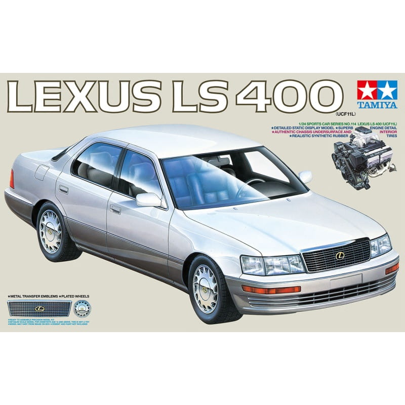 Zdjęcie główne produktu Lexus LS400 (UCF11L) 1:24 Tamiya 24114