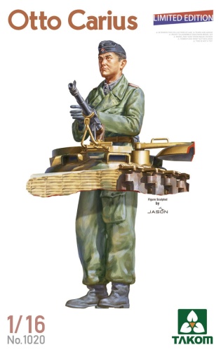 Otto Carius (Limited Edition) 1:16 Takom 1020
