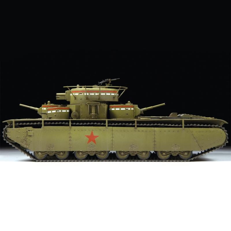 Zdjęcie dodatkowe produktu Soviet Heavy Tank T-35 1:35 Zvezda 3667