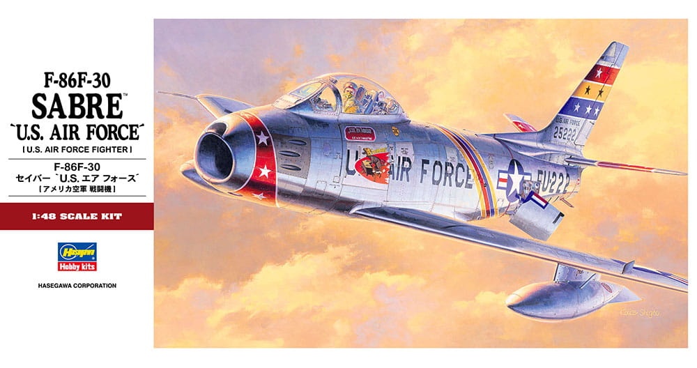 Zdjęcie główne produktu F-86F-30 Sabre USAF 1:48 Hasegawa PT13