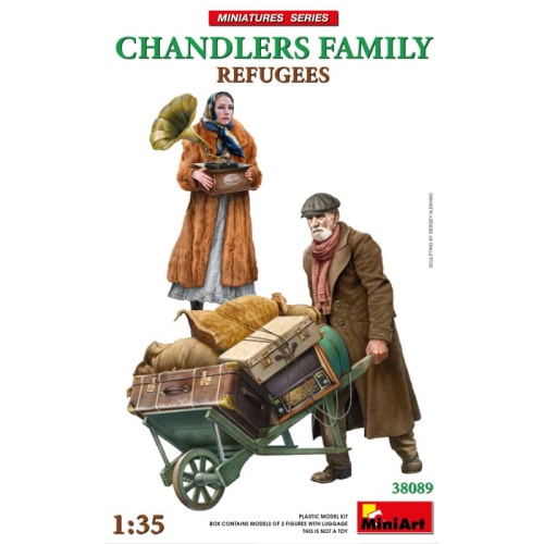 Refugees. Chandlers Family 1:35 MiniArt 38089