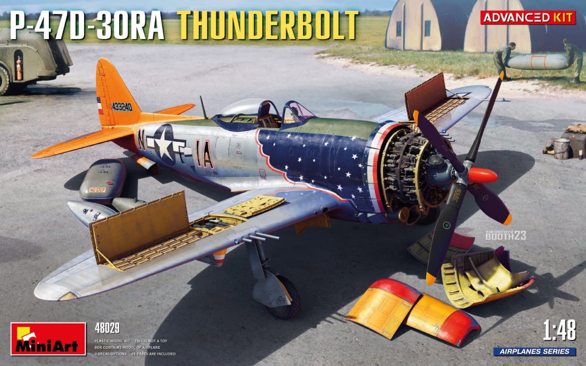 Zdjęcie główne produktu P-47D-30RA Thunderbolt 1:48 MiniArt 48029
