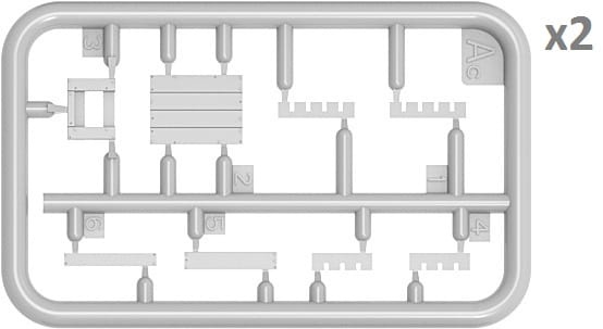 Zdjęcie dodatkowe produktu German Grenades and Mines Set 1:35 MiniArt 35258