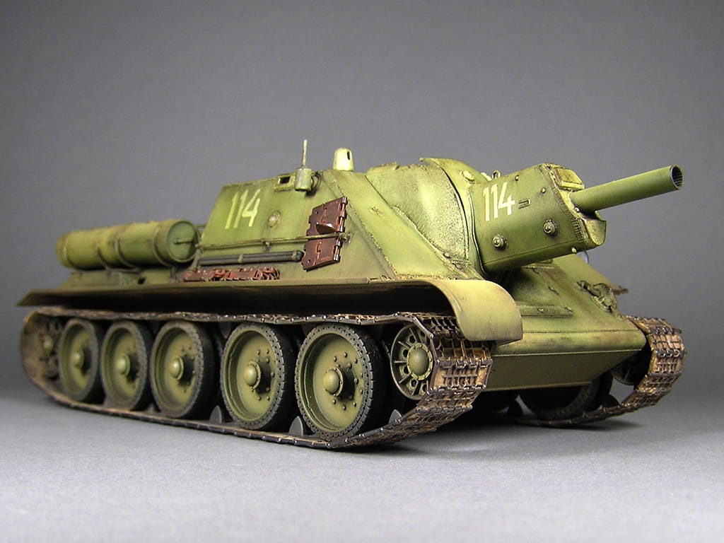 Zdjęcie dodatkowe produktu Su-122 Mid Production. Interior Kit 1:35 MiniArt 35197