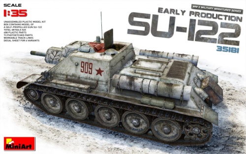 Su-122 Early Production 1:35 MiniArt 35181