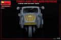 Zdjęcie dodatkowe produktu Tempo A400 Tieflader Pritsche 3-wheel Beer Delivery Truck 1:35 MiniArt 38045