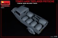 Zdjęcie dodatkowe produktu Tempo A400 Tieflader Pritsche 3-wheel Beer Delivery Truck 1:35 MiniArt 38045