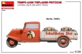 Zdjęcie dodatkowe produktu Tempo A400 Tieflader Pritsche 3-wheel Beer Delivery Truck 1:35 MiniArt 38045