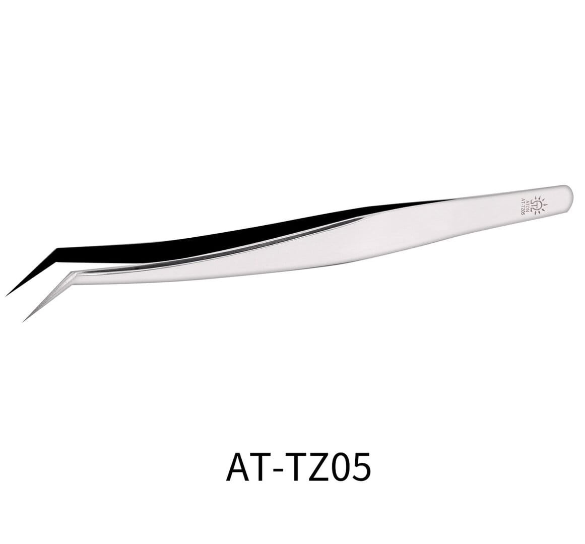Zdjęcie główne produktu Stainless Steel Tweezers with angular tip DSPIAE AT-TZ05