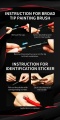 Zdjęcie dodatkowe produktu Phoenix Plume Interchangeable Broad Painting Brush Handle DSPIAE PT-TB