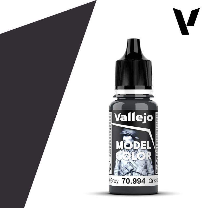 Zdjęcie dodatkowe produktu Vallejo 70994 Dark Grey Model Color Farba