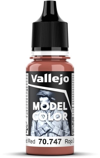 Zdjęcie główne produktu Vallejo 70747 Faded Red Model Color Farba