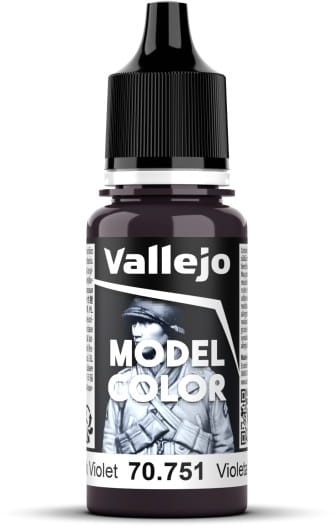 Zdjęcie główne produktu Vallejo 70751 Black Violet Model Color Farba