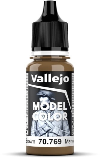 Zdjęcie główne produktu Vallejo 70769 Mustard Brown Model Color Farba