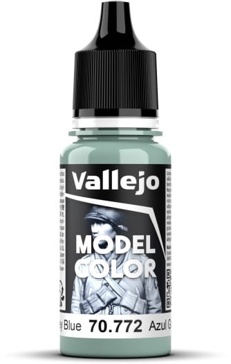 Zdjęcie główne produktu Vallejo 70772 Medium Grey Blue Model Color Farba