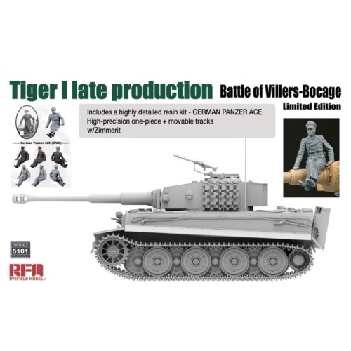 Tiger I Late Production 1:35 Rye Field Model 5101