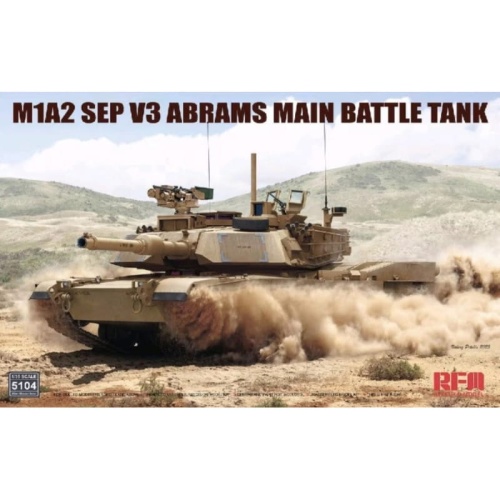M1A2 SEP V3 Abrams 1:35 Rye Field Model 5104