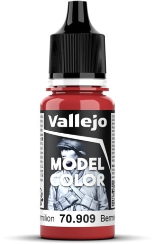 Vallejo 70909 Vermilion Model Color Paint
