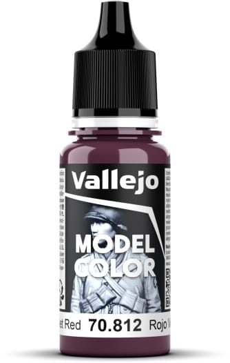 Zdjęcie główne produktu Vallejo 70812 Violet Red Model Color Farba