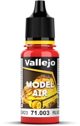Zdjęcie główne produktu Vallejo 71003 Red RLM23 Model Air Farba